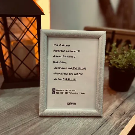 Podroom Apartment Kraljevo